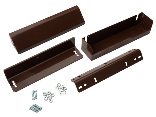 Комплект монтажа для дверей открывающихся вовнутрь ЭКСКОН MK AL-300/400PR-Inside (коричневый)