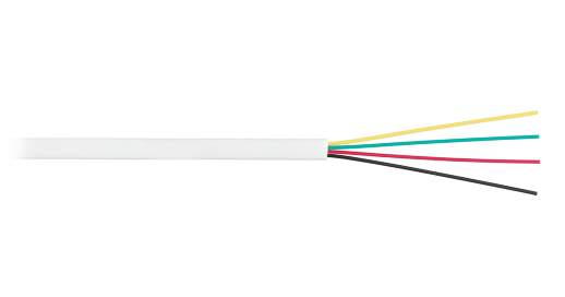 Шнур телефонный плоский NIKOLAN NIKOLAN, 4pair, Patch, In, PVC (2026A-WT)