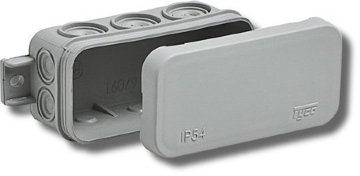 Коробка ответвительная с 8 кабельными вводами Рувинил Коробка TYCO 43х80х35 (67091)