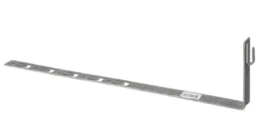 Держатель угловой под черепицу для прута Ø6-10мм, осн. 415мм TDM (SQ2402-3093)