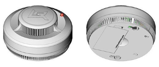 Извещатель пожарный дымовой оптико-электронный точечный автономный Рубеж ИП 212-112