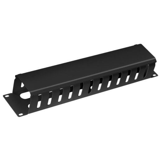 Кабельный организатор 19" CABEUS JB07-2U-BK (8644c)