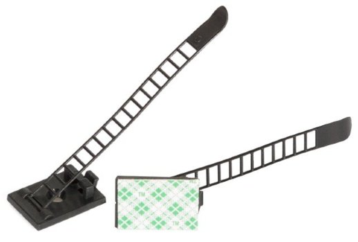 Основание для стяжек NIKOMAX NMC-CHS21-BK-100 (100шт)