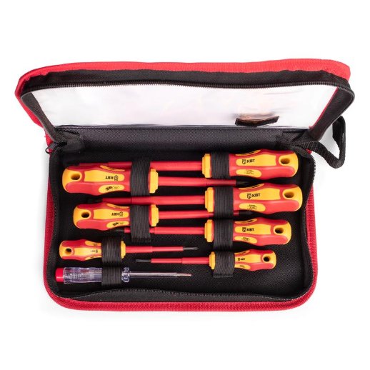 Набор диэлектрических отверток КВТ НИО-08 ПРОФИ