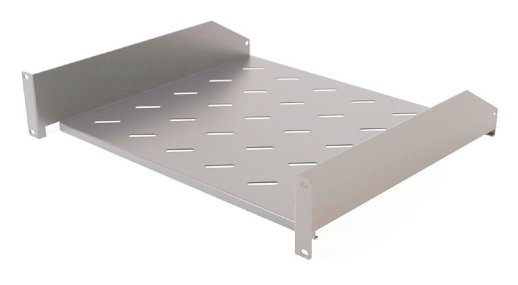 Полка 19" Hyperline TAL3-2U-500-RAL7035