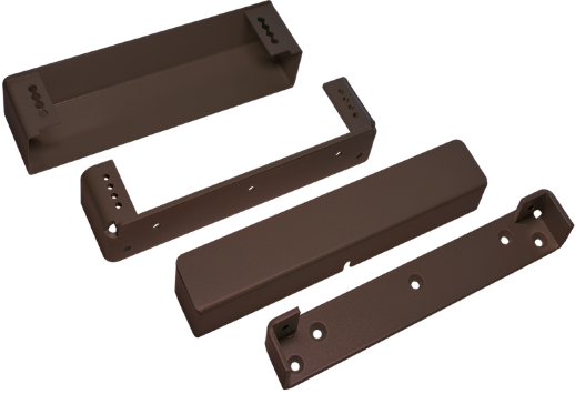 Комплект монтажа электромагнитного замка ЭКСКОН MK AL-400 SM-Shift (коричневый)