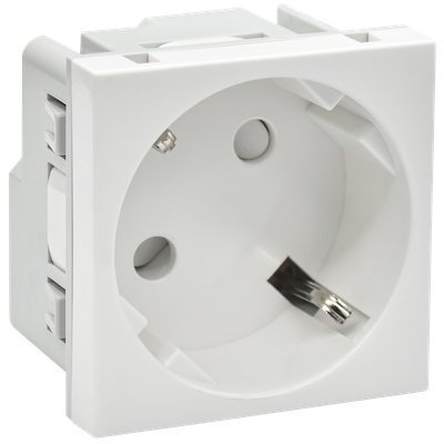 Розетка 45град з/к з/ш в/з PRIMER РКС-20-30-П-45 белый IEK (PR-KK40D-RSZH-2-2-45-K01)