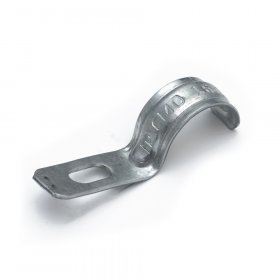 Скоба металлическая однолапковая усиленная противопожарная СМОУ d16-17 мм (100 шт) (PR13.02400)