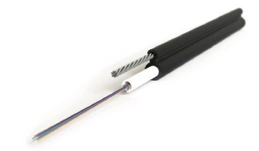 Кабель волоконно-оптический одномодовый Hyperline FO-SST-OUT-9S-8-PE-BK