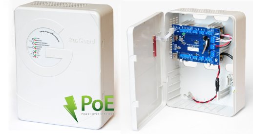 Контроллер СКУД сетевой RusGuard ACS-102-CE-B (POE)