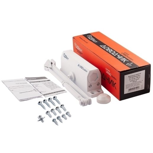 Доводчик дверной NORA-M URBOnization 550 (белый)