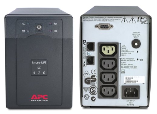 Источник бесперебойного питания APC SC420I APC Smart-UPS SC 420 ВА