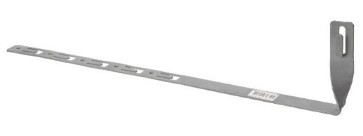 Держатель угловой под черепицу для прута Ø6-10 мм, с пов. 90°, осн. 415мм TDM (SQ2402-3095)