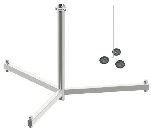 Тренога для молниеприемной мачты ДКС Тренога для молниеприемной мачты 5-7 м (NL0700)