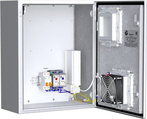 Шкаф монтажный с обогревом и вентиляцией Тахион ТШ-13В
