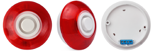 Оповещатель охранно-пожарный комбинированный свето-звуковой SLT Марс 12-КП (строб)