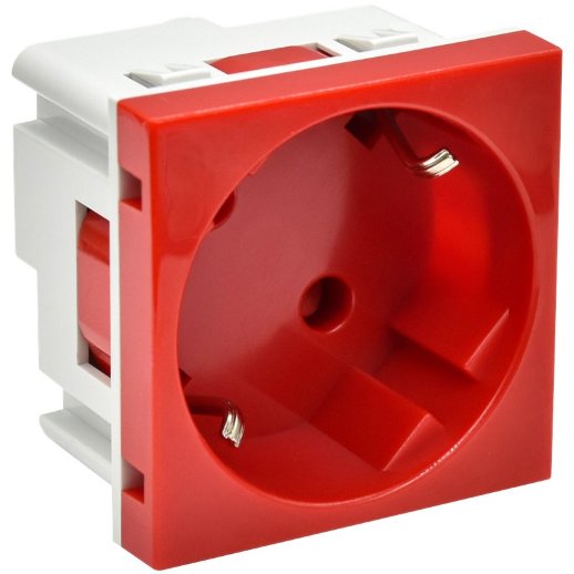 Розетка 45град з/к з/ш в/з PRIMER РКС-20-32-П-45 красн. IEK (PR-KK40D-RSZH-2-2-45-K04)