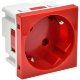 Розетка 45град з/к з/ш в/з PRIMER РКС-20-32-П-45 красн. IEK (PR-KK40D-RSZH-2-2-45-K04)