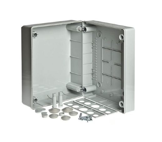 Коробка ответвительная с 10 кабельными вводами Рувинил Коробка TYCO 370х275х135 (67075)