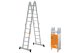 Лестница-трансформер алюминиевая TDM ЕLECTRIC ЛТА4х5, 4 секции, 5 ступеней (SQ1028-0305)