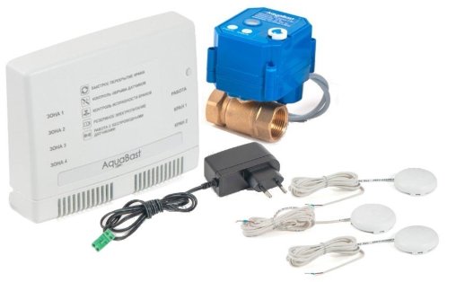 Комплект защиты от протечек воды Бастион AquaBast Line Коттедж 1/2”