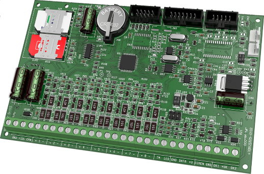 Панель охранно-пожарная Контакт GSM-5-2 (без голоса) RITM.LINK с контролем АКБ