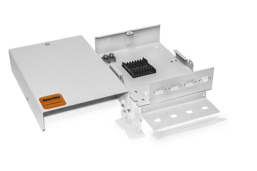 Кросс оптический настенный Hyperline FO-WBY-4UN-MK