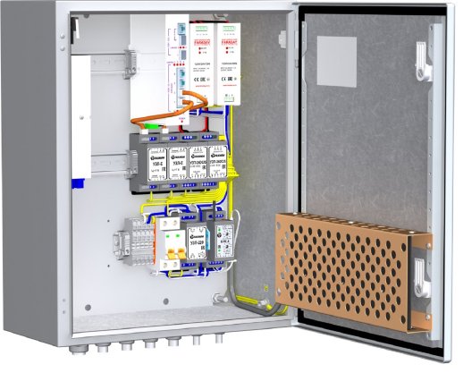 Шкаф монтажный с обогревом Тахион ТШ-3-08