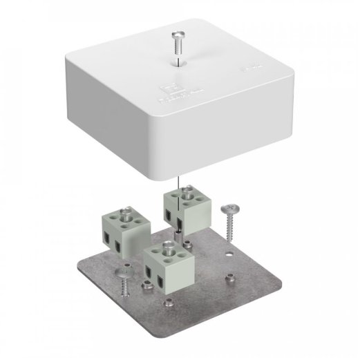 Коробка огнестойкая 75х75х30 (латунь) (40-0450-FR2.5-6-Е60)