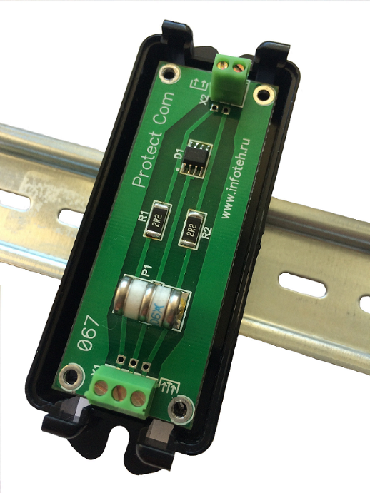 Устройство грозозащиты для AHD/CVI/TVI Инфотех AVT-PTW1810HD