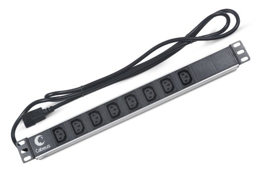 Блок розеток 19" CABEUS PDU-8I-2IEC (7291c)