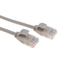 Патч-корд U/UTP CAT 6A (10G), RJ45-RJ45, 28AWG, LSZH, серый, 5м REXANT (02-0380-5)