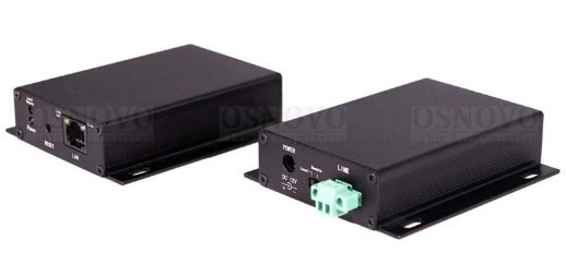 Удлинитель Ethernet OSNOVO TA-IP+RA-IP