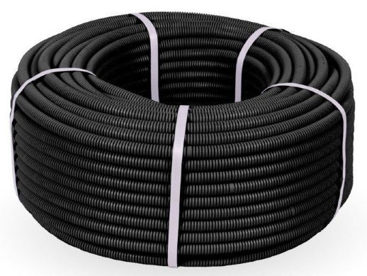 Труба ПНД безгалогенная (HF) черная с/з D=16 (PR.021651)