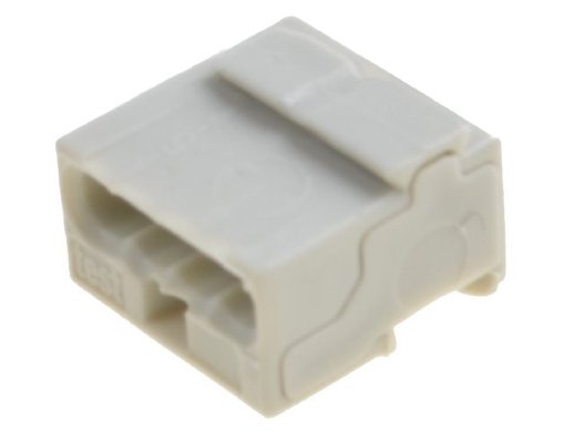 Клемма для распределительных коробок WAGO WAGO 243-304 Клемма MICRO 4-проводная светло-серая