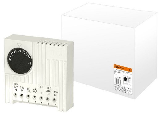 Термостат TDM ЕLECTRIC Термостат NO/NC 10/5A 230В (SQ0832-0018)
