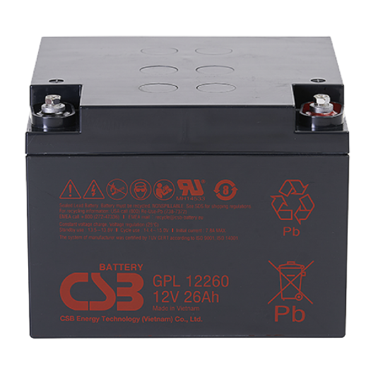 Аккумулятор герметичный свинцово-кислотный CSB CSB GPL 12260