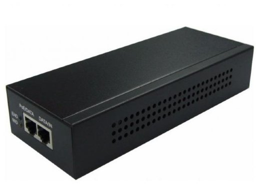 Инжектор PoE Hikvision LAS30-57CN-RJ45 30Вт