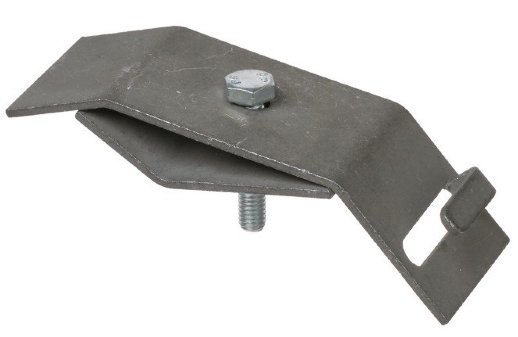 Держатель для водостока стальной крюк для прута Ø6-10мм, горячий цинк TDM (SQ2402-3277)