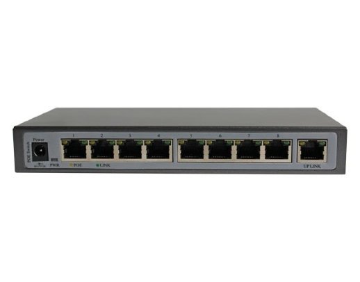 Коммутатор 8-портовый Gigabit Ethernet с PoE ComOnyx CO-SWP9