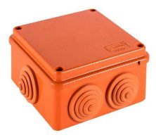 Коробка JBS100 100х100х55, 6 вых., 9P (0,15…4мм²) (43457HF)