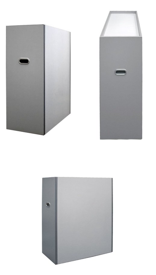 Тумба досмотровая ИРА-ПРОМ Тумба досмотровая БЛОКПОСТ 600х300х752 мм