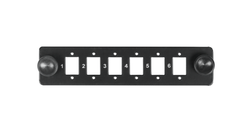 Адаптерная панель NIKOMAX NMF-AP06SSC-P-BK