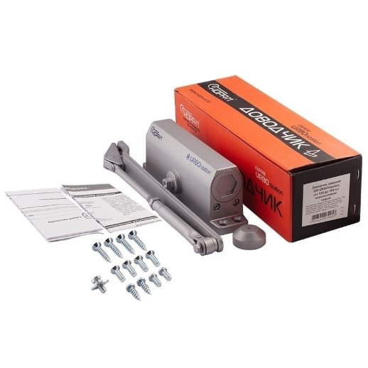 Доводчик дверной NORA-M URBOnization 550 (серый)