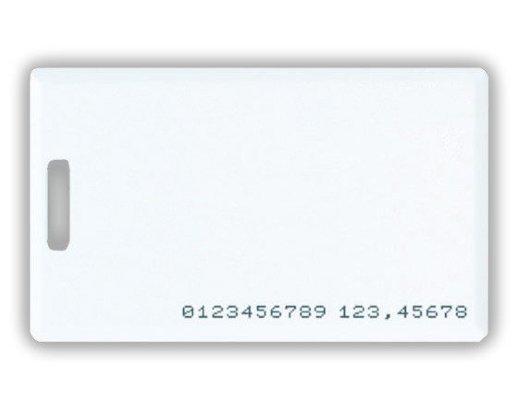 Карта proximity стандартная US PLAST US-0450EM StandProx (с номером)