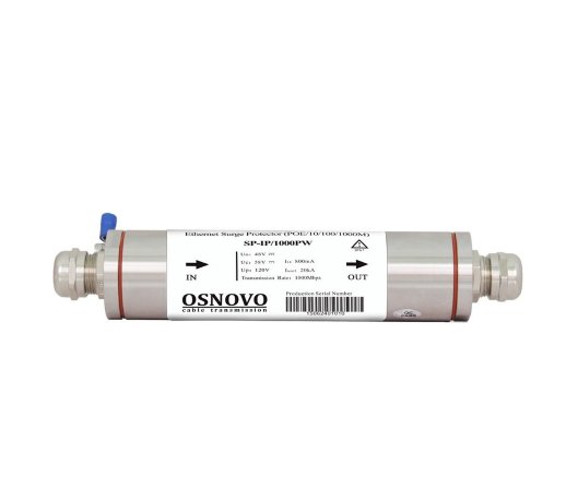 Устройство грозозащиты цепей Ethernet OSNOVO SP-IP/1000PW
