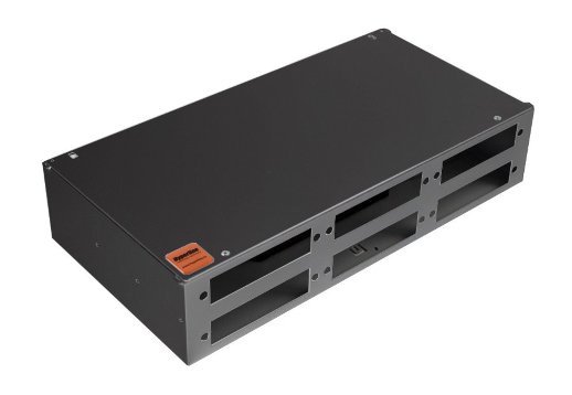 Кросс оптический 19"" Hyperline FO-19R-2U-6xSLT-W140H42-48UN-BK