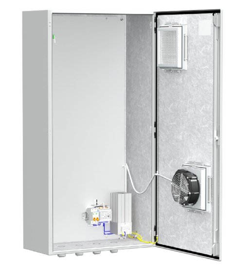Шкаф монтажный с обогревом и вентиляцией Тахион ТШ-15В