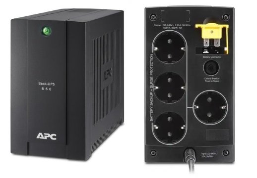 Источник бесперебойного питания APC BC650-RSX761 APC Back-UPS 650 ВА