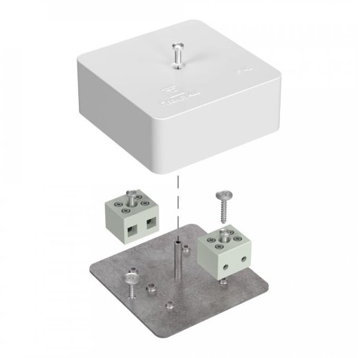 Коробка огнестойкая 75х75х30 (латунь) (40-0450-FR6.0-4-Е60)